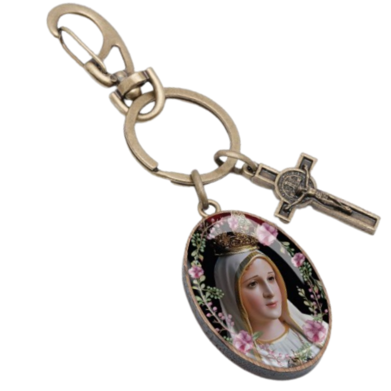 Chaveiro Devocional do Imaculado Coração de Maria