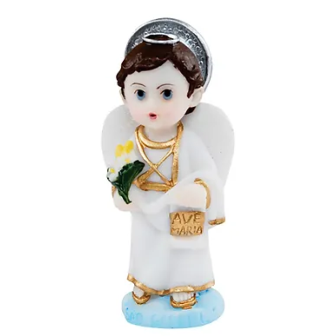 Imagem Infantil Do Arcanjo Gabriel 8 Cm