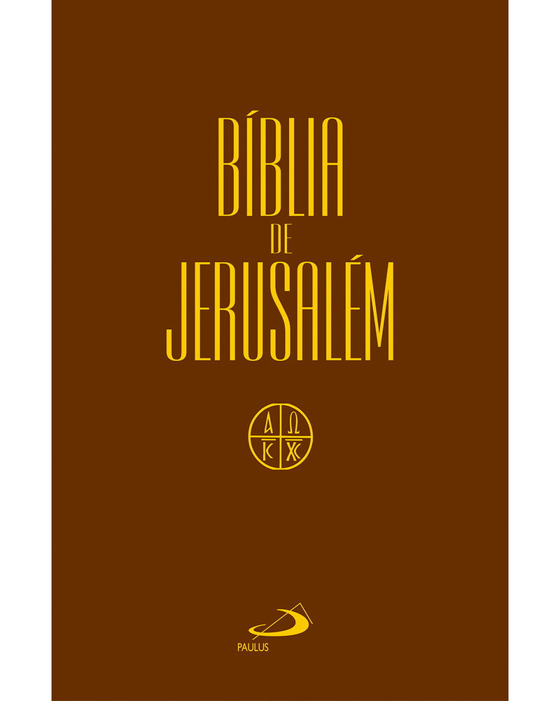 Bíblia de Jerusalém Média com Capa Cristal