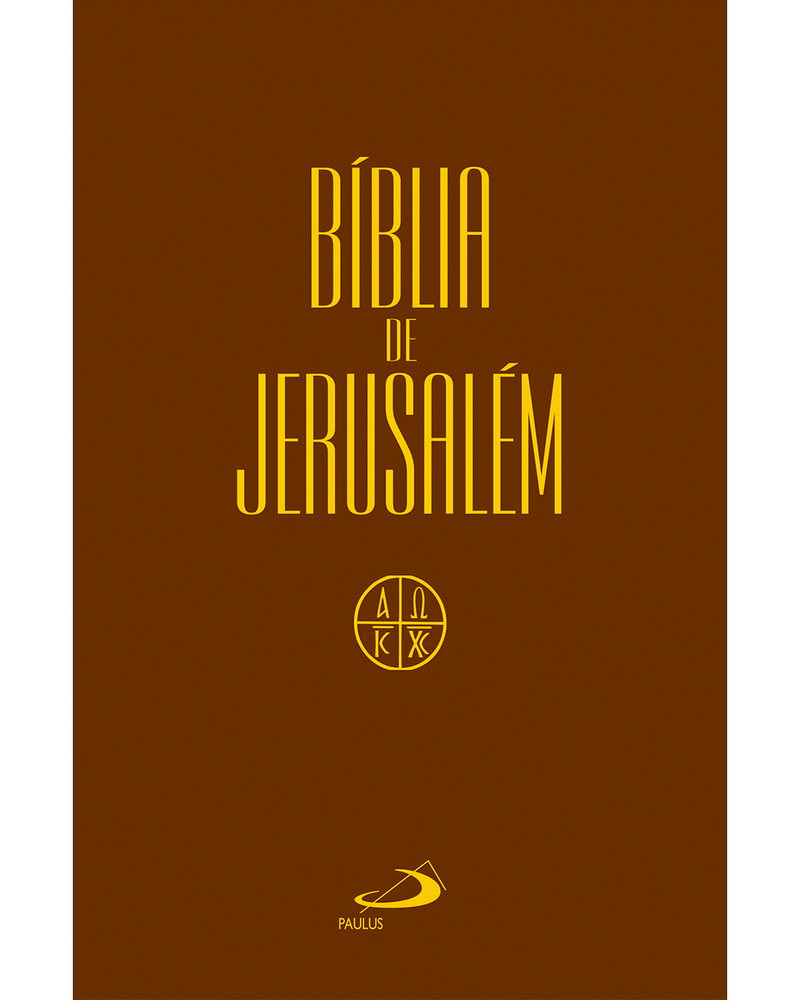 Bíblia de Jerusalém Média Encadernada Capa Dura