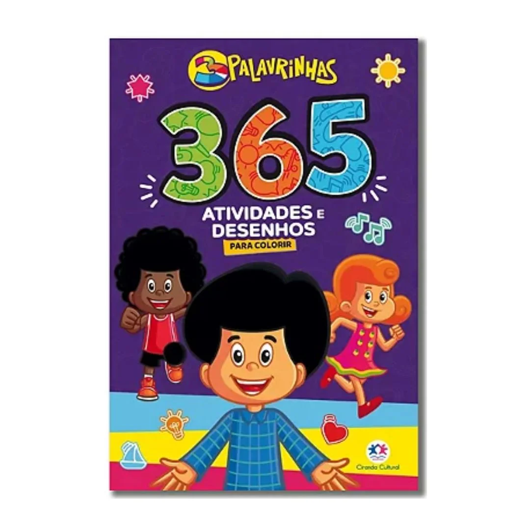 Livro de Atividades Bíblicas Infantis 365 Desenhos