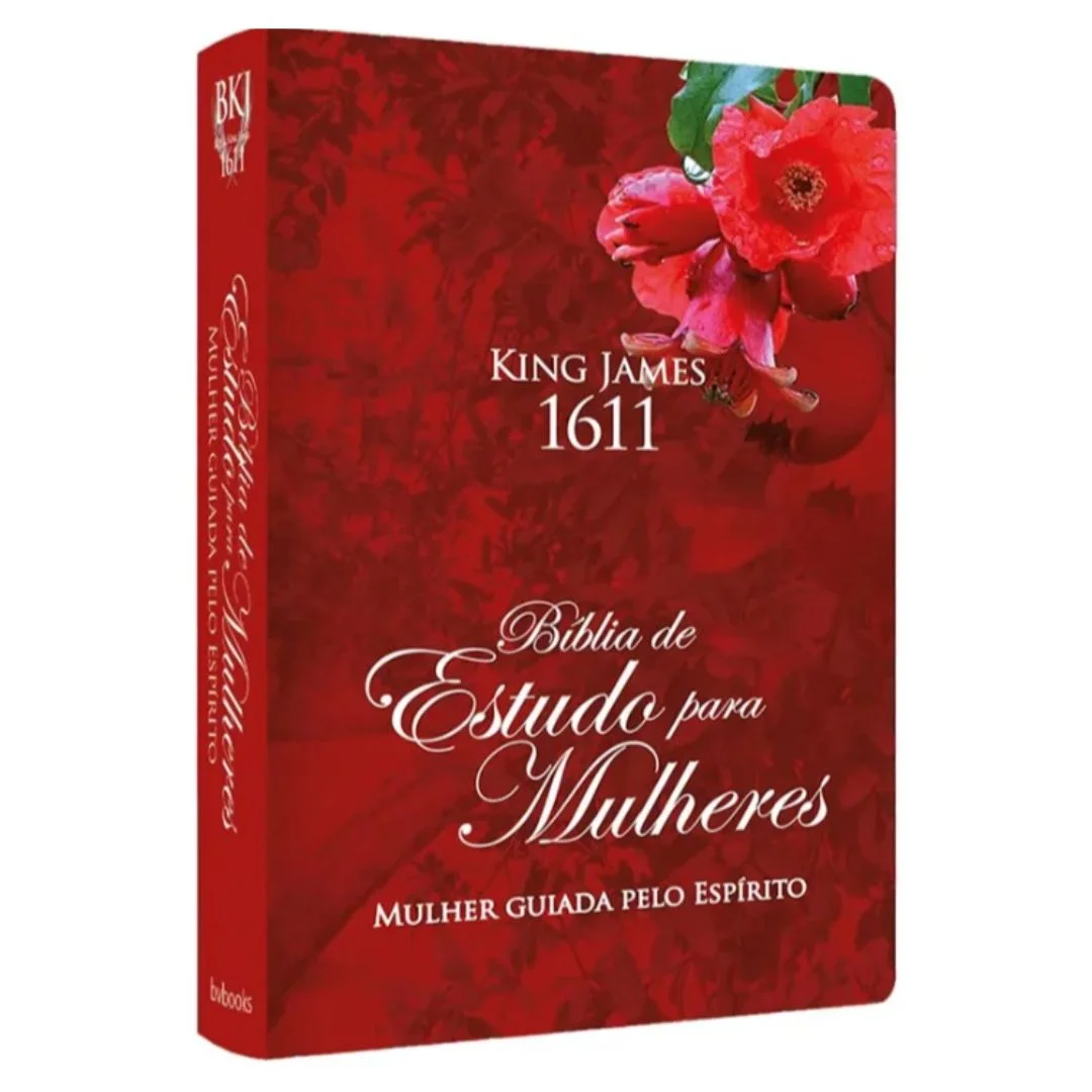 Bíblia de Estudo para Mulheres BKJ 1611, Capa Dura Artística