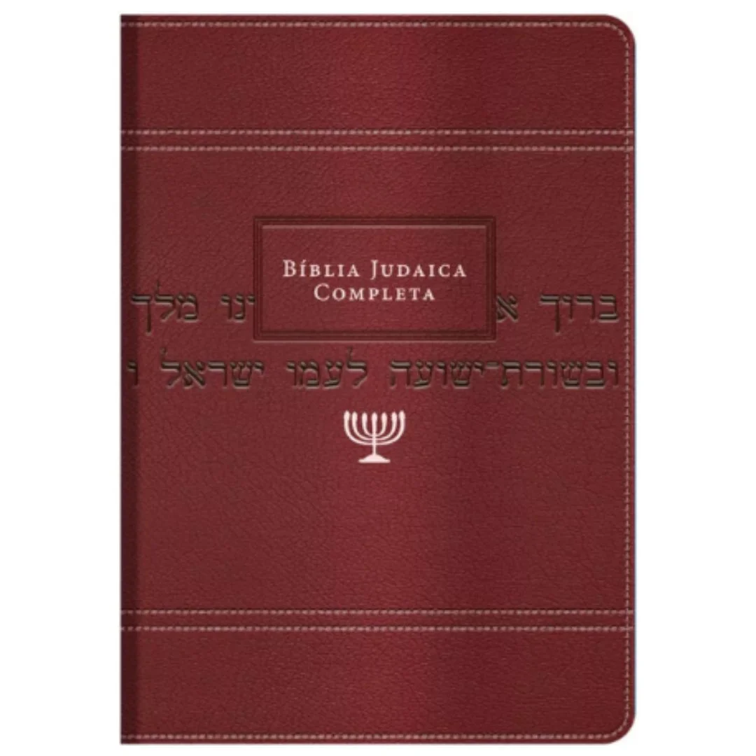 Bíblia Judaica Completa, Capa Luxo Vinho