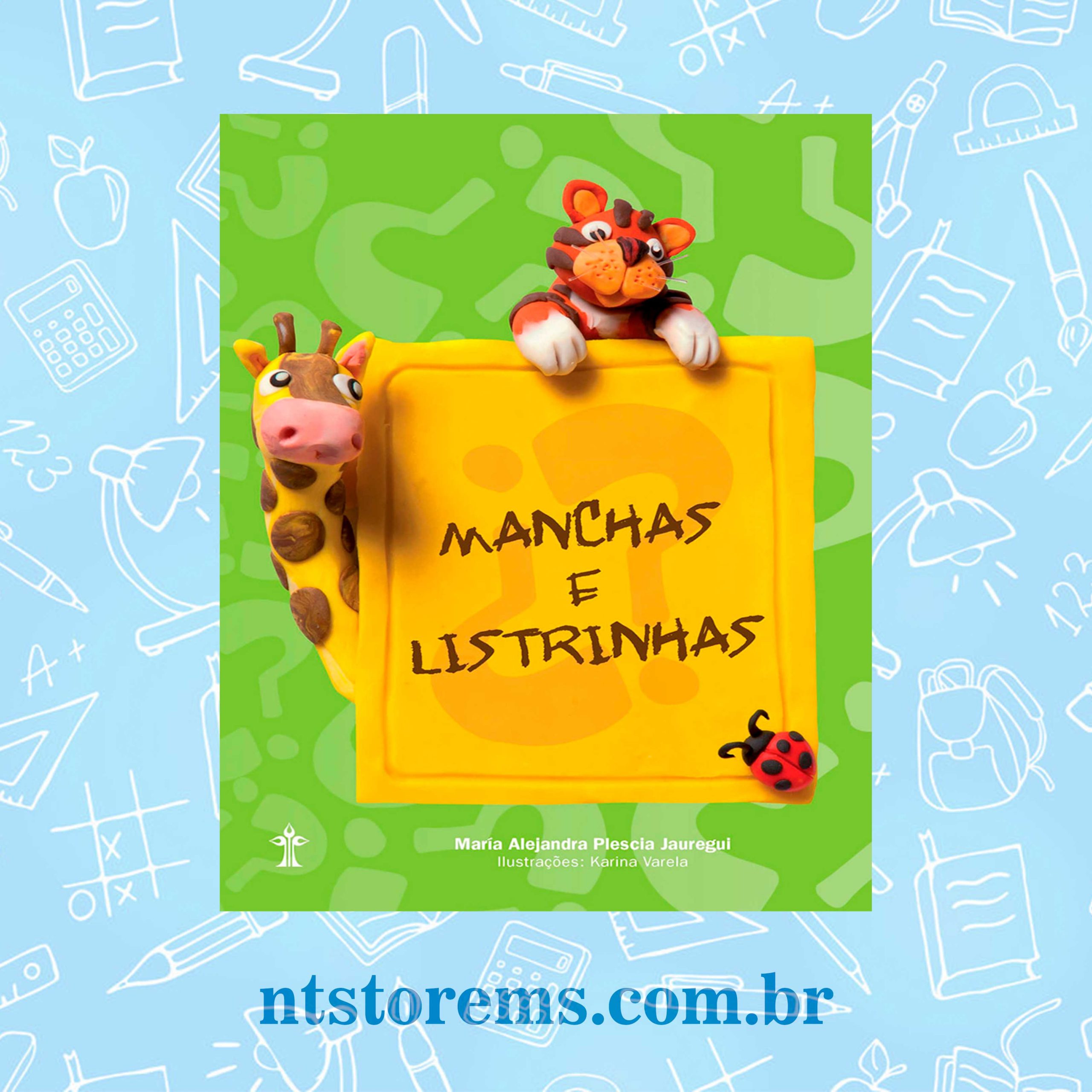 Manchas e Listrinhas Livro Infantil sobre Animais