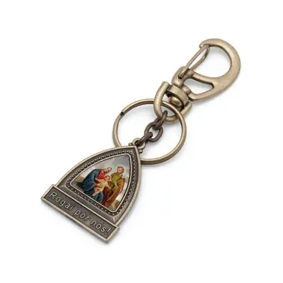 Chaveiro Mosquetão Sagrada Família em Capelinha