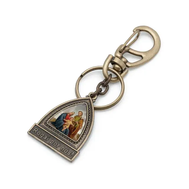 Chaveiro Mosquetão Sagrada Família em Capelinha