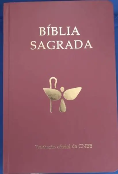 Bíblia Sagrada Tradução CNBB com Folha de Ouro