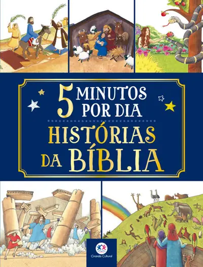 5 Minutos por Dia — Histórias da Bíblia em Livro Almofadado