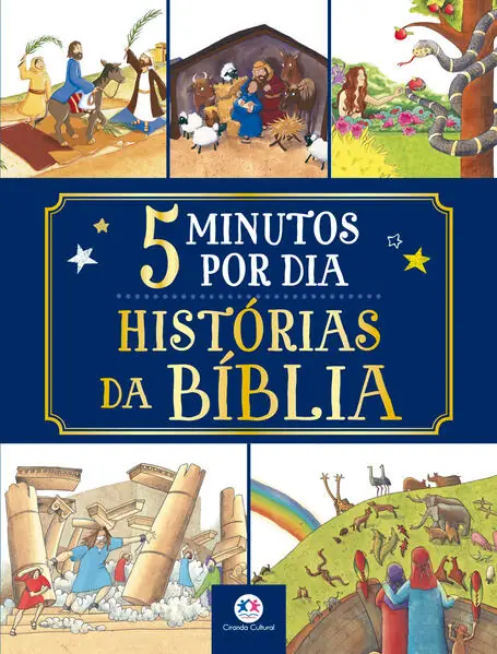 5 Minutos por Dia — Histórias da Bíblia em Livro Almofadado