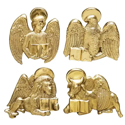 Conjunto de Apliques dos Evangelistas para Ambão