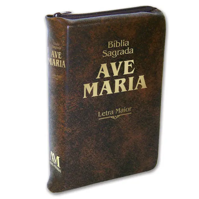 Bíblia Ave-Maria Letra Maior com Zíper