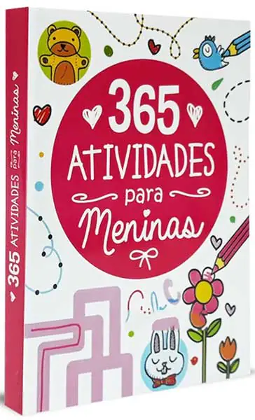 Livro de Atividades Bíblicas 365 Dias Meninas