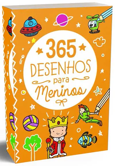 Livro Bíblico 365 Desenhos Para Colorir Meninos