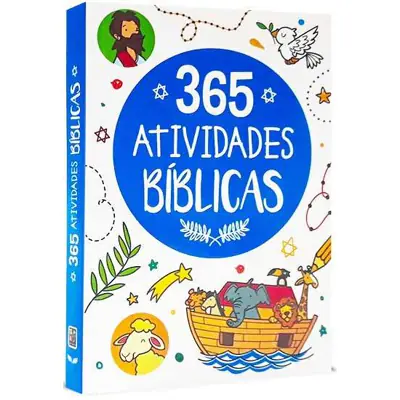 Bíblia Infantil Ilustrada 365 Atividades Bíblicas