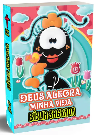 Bíblia Infantil Almeida Capa Alegria do Senhor