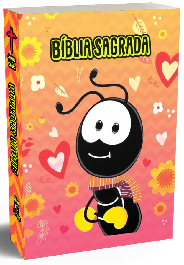 Bíblia Infantil Almeida Capa Tema Inverno