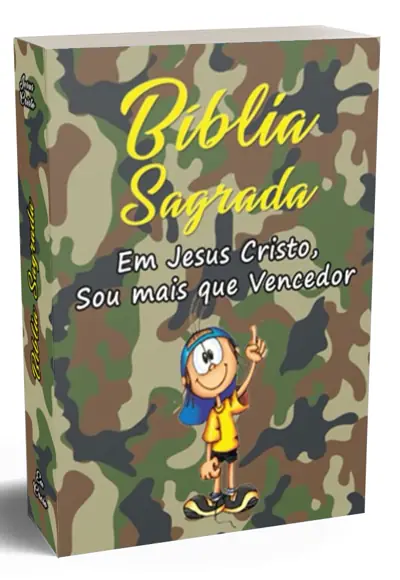 Bíblia Infantil Almeida Capa Camuflada