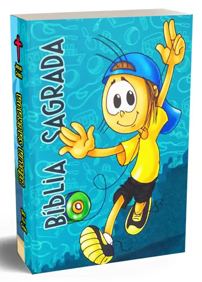 Bíblia Infantil Almeida Menino Brincando
