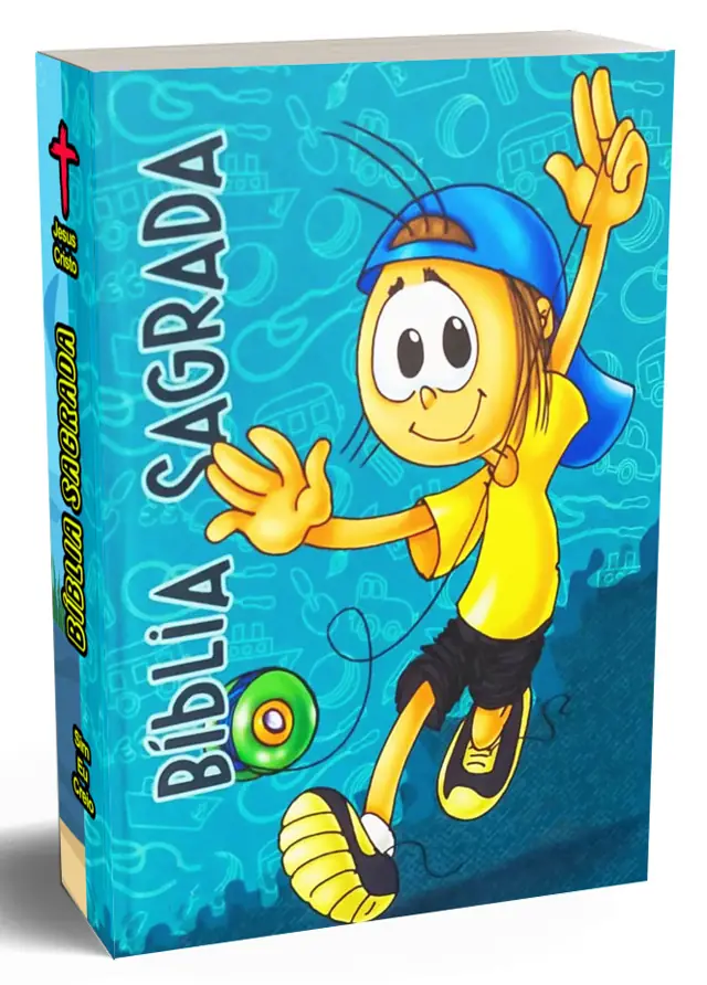 Bíblia Infantil Almeida Menino Brincando