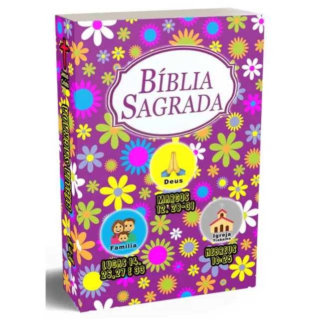 Bíblia Infantil Almeida Capa Trindade