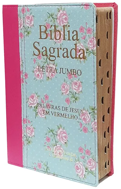 Bíblia Sagrada Letras Jumbo Capa Verde