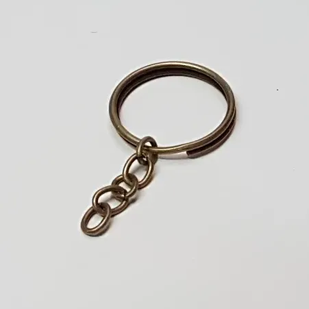 Argola Metálica Para Montagem De Chaveiros
