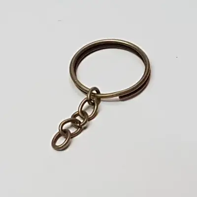 Argola Metálica Para Montagem De Chaveiros