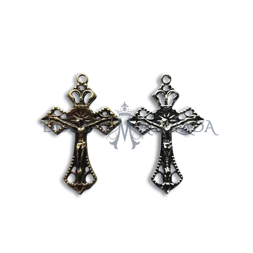 Crucifixo Detalhado Avulso para Montagem de Terços