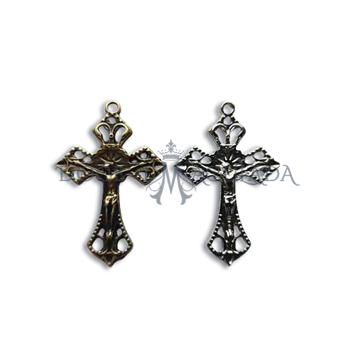 Crucifixo Detalhado Avulso para Montagem de Terços