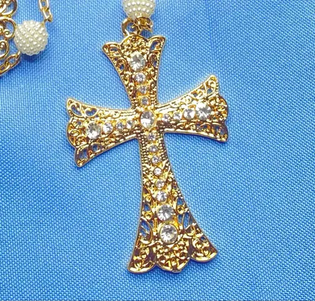 Cruz de Noiva Lisa sem Strass para Montagem