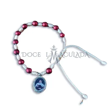 Dezena de Nó Personalizável em Contas de 6mm