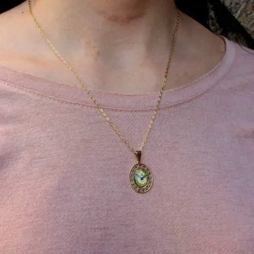 Conjunto Filigrana Espírito Santo Folheado Ouro 18k