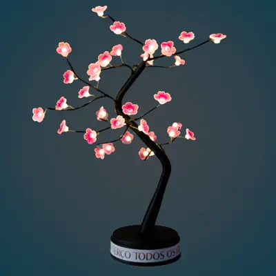 Árvore das Rosas de Nossa Senhora de Fátima com Iluminação