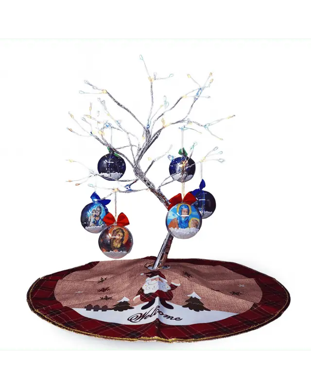 Árvore de Natal Iluminada 42cm com LED