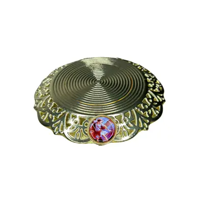 Base Decorativa Arcanjo Miguel Em Metal