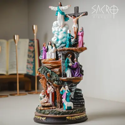 Imagem Devocional da Vida de Jesus Cristo 30 cm