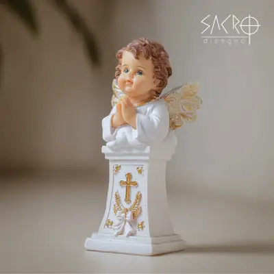 Anjinho Baby em Resina 15 cm