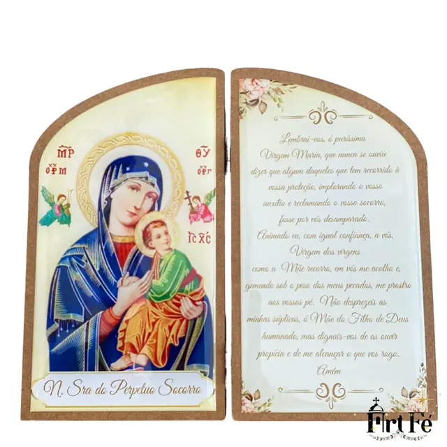 Imagem Nossa Senhora Perpétuo Socorro 14x16cm