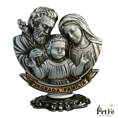 Adorno De Mesa Sagrada Família 10x9cm