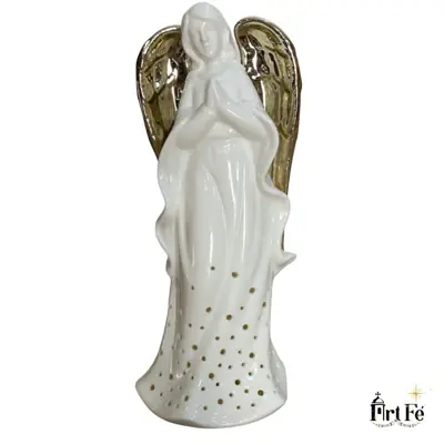 Anjo de Porcelana com Led 25cm