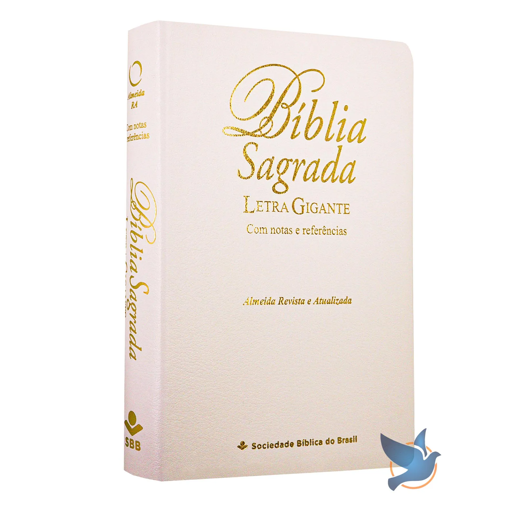 Bíblia Sagrada ARA Índice Lateral e com Referências Capa Branca