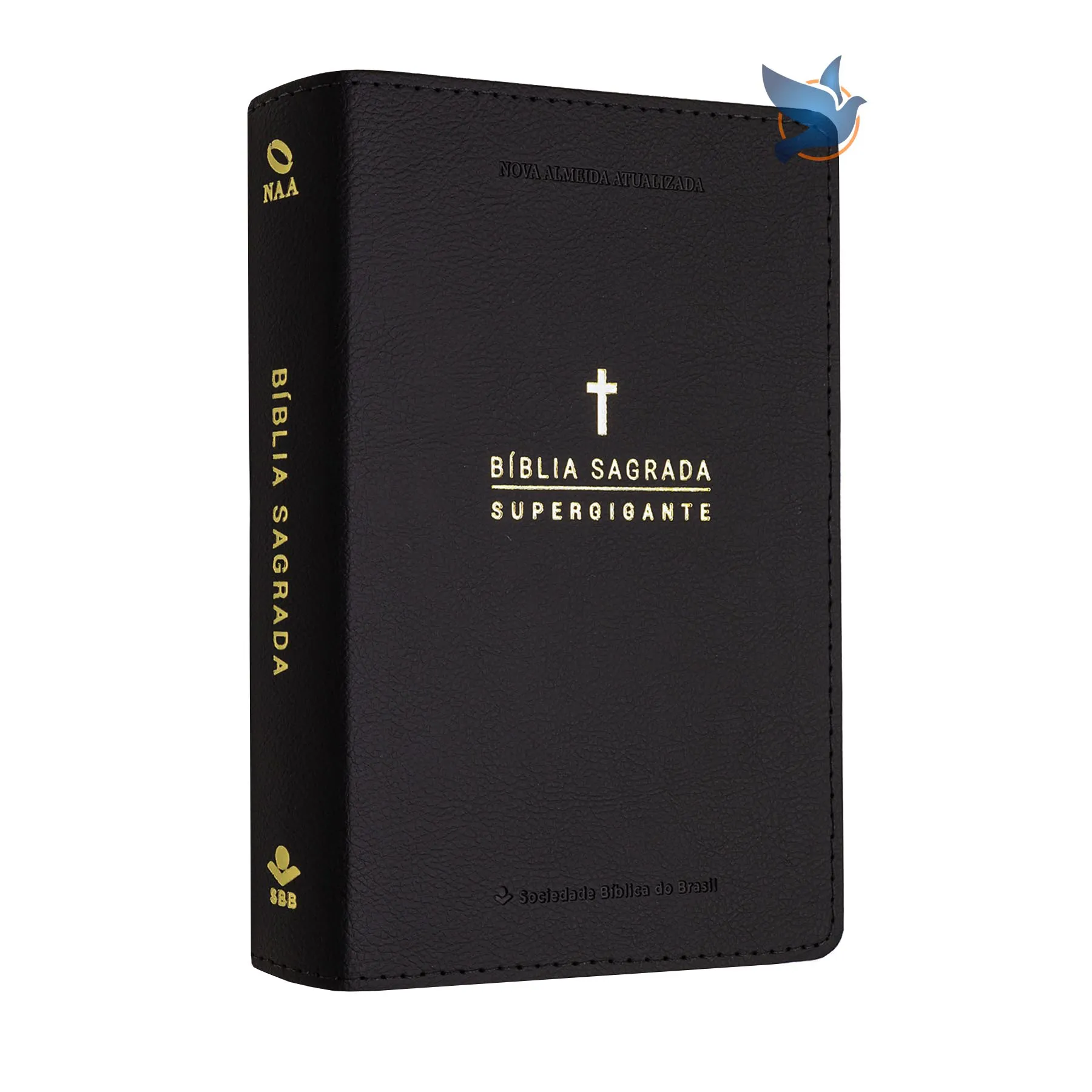 Bíblia Sagrada NAA Letra supergigante Capa Preta