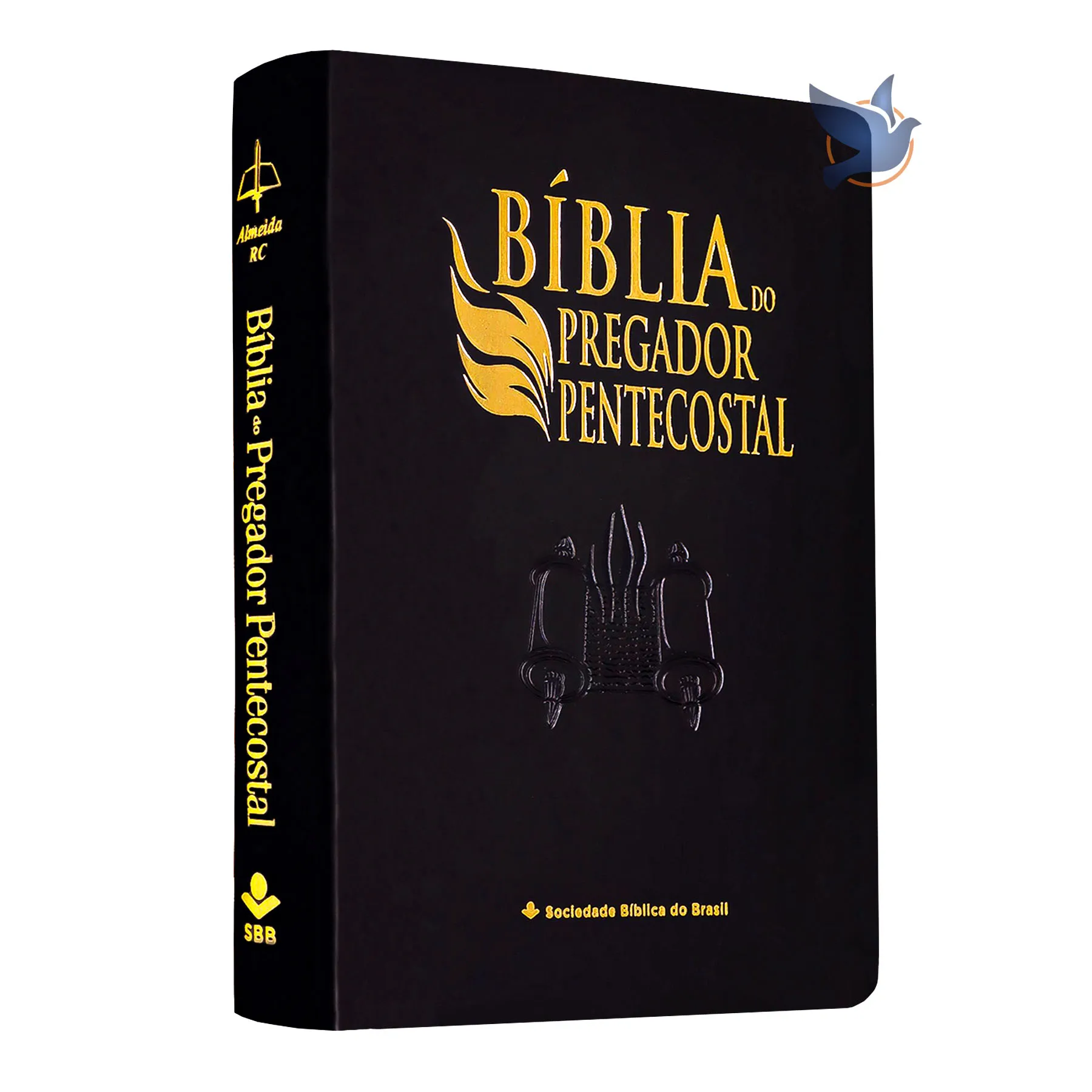Bíblia do Pregador Pentecostal com Sermões e Índice Capa Preta