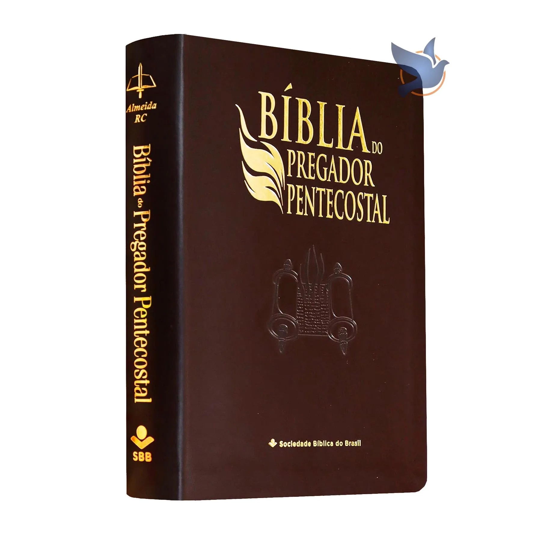 Bíblia do Pregador Pentecostal com Sermões e Índice Capa Vinho