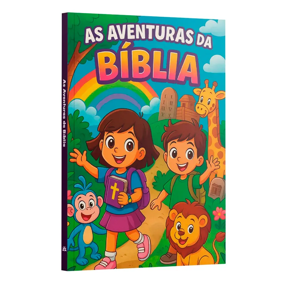 Bíblia Infantil Ilustrada Aventuras da Fé para Crianças