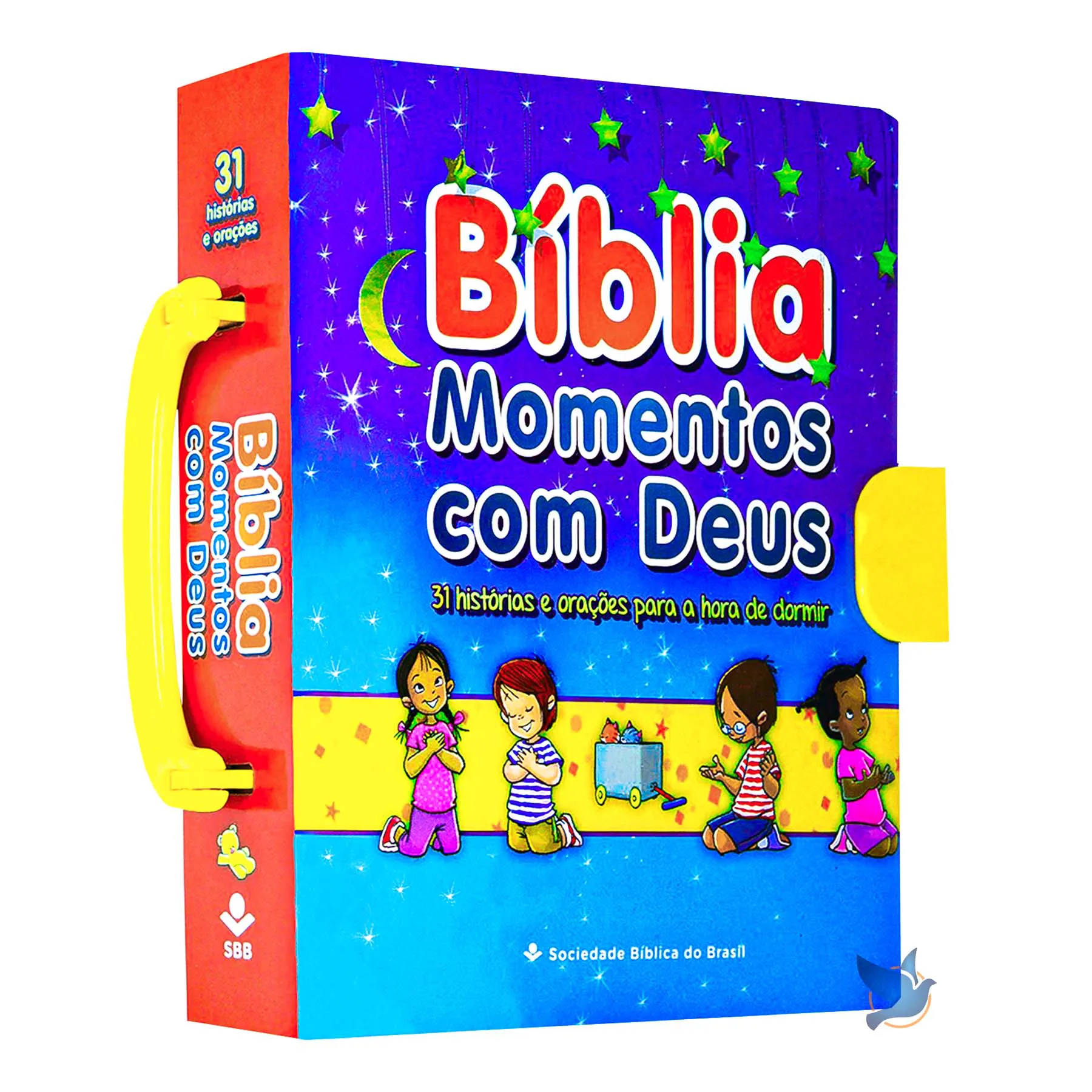 Bíblia Infantil Momentos com Deus para Devoção em Família