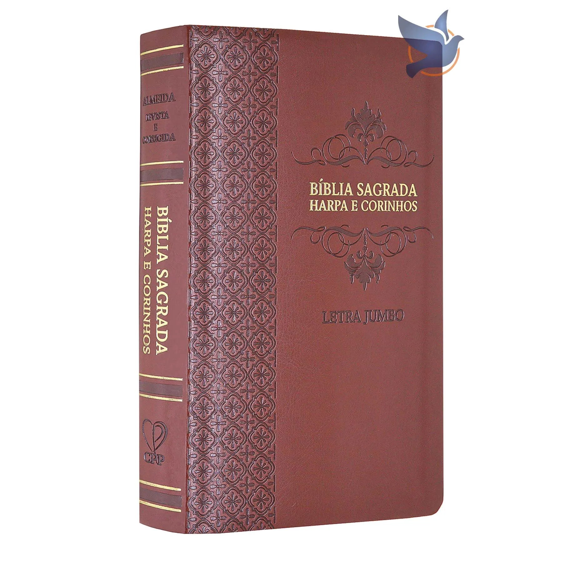 Bíblia Sagrada ARC Letra jumbo com Harpa