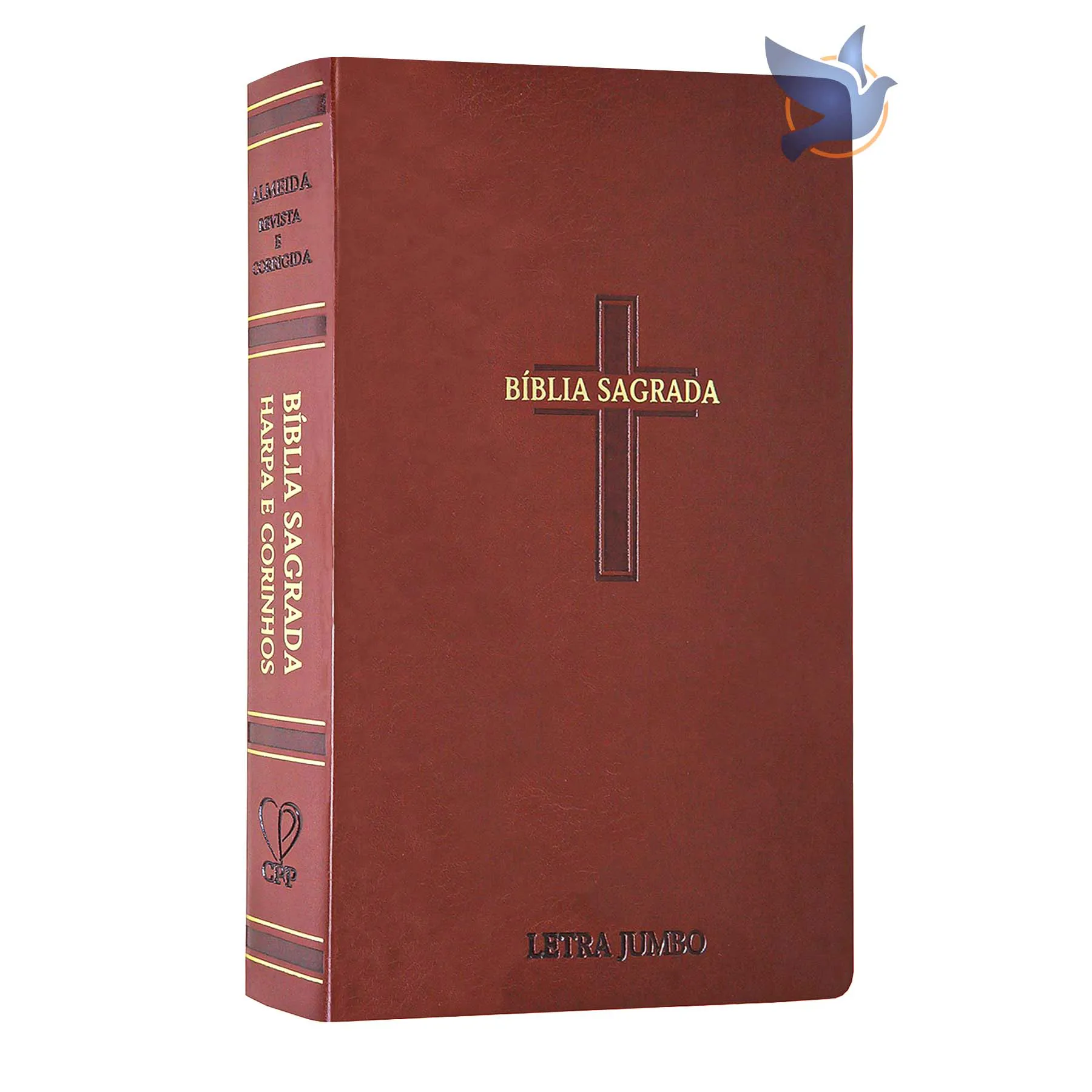 Bíblia Sagrada ARC Letra jumbo com Harpa