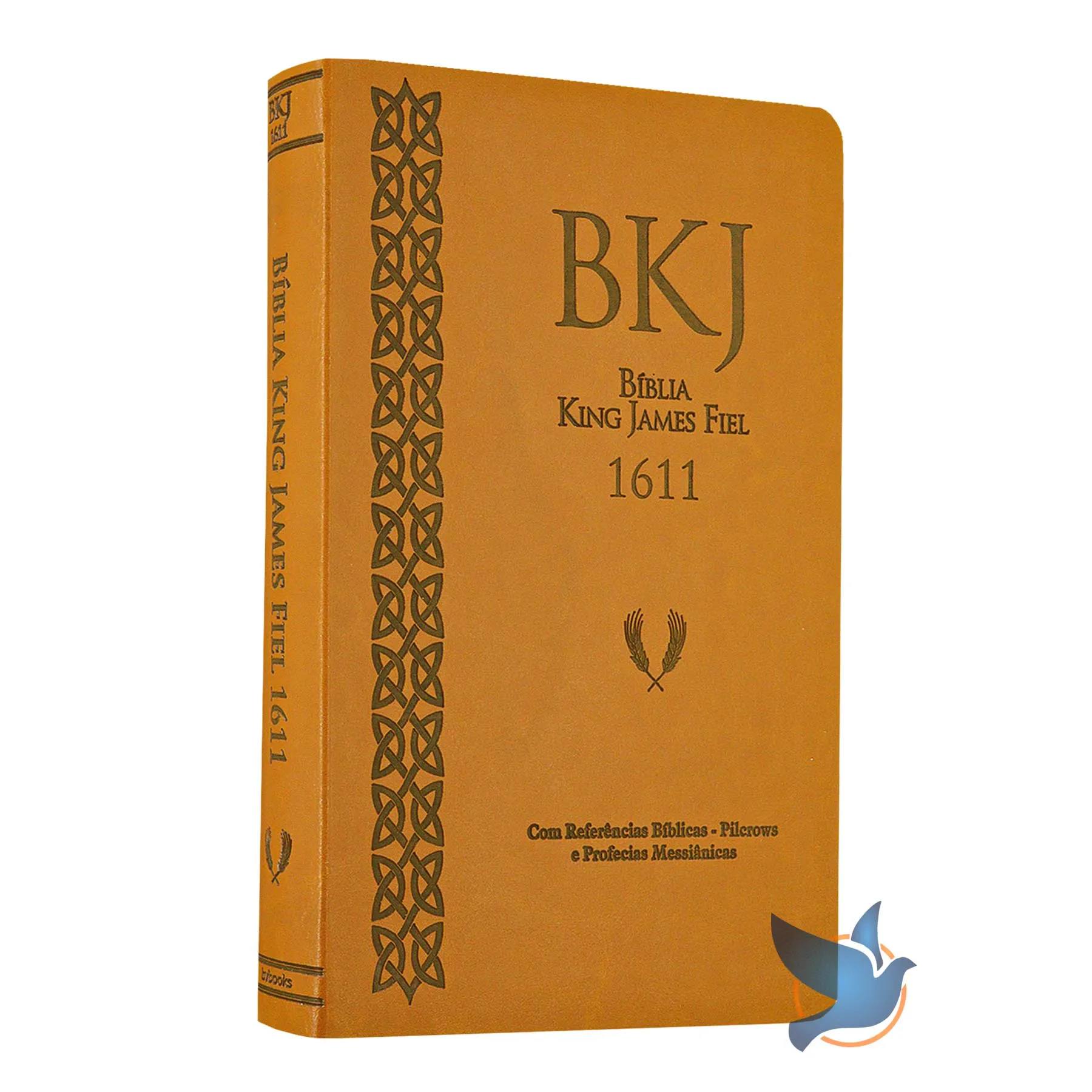 Bíblia Sagrada King James com Referências Capa Caramelo