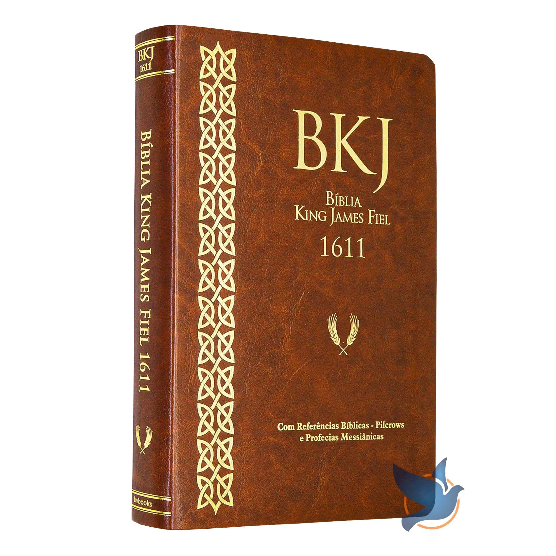 Bíblia Sagrada King James com Referências Capa Marrom